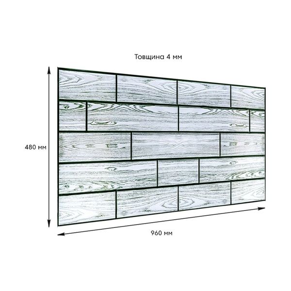Декоративная ПВХ панель 960*480*4мм SW-00000583 SW-00000583 фото