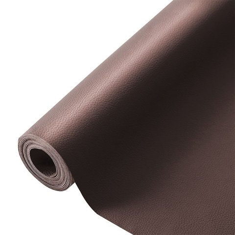 Самоклеющая экокожа в рулоне 1.37*3m*0.5mm BROWN (D) SW-00001198 SW-00001198 фото