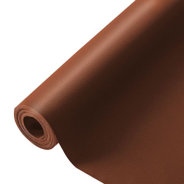 Самоклеющая экокожа в рулоне 1.37*3m*0.5mm LIGHT BROWN (D) SW-00001412 SW-00001412 фото